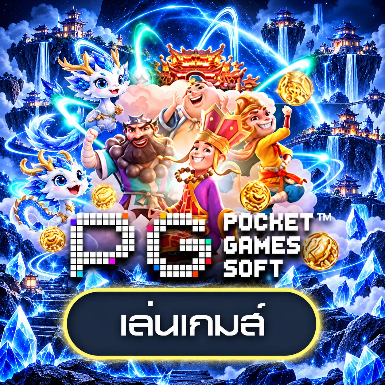 การ์ดทดลองเล่น PG Soft ฉลอง168 ตัวละครไซอิ๋ว